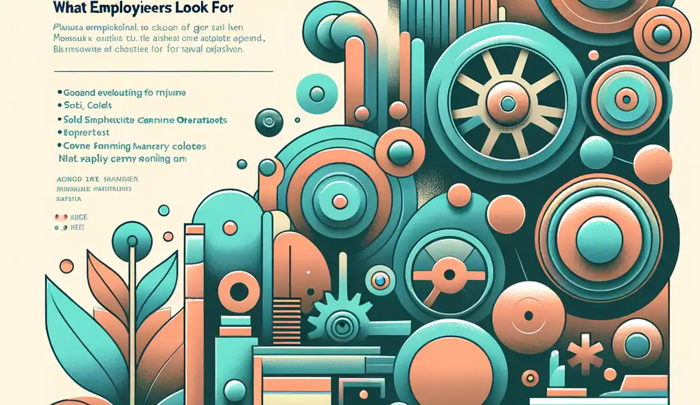 Resume Essentials for Machine Operators: What Employers Look For